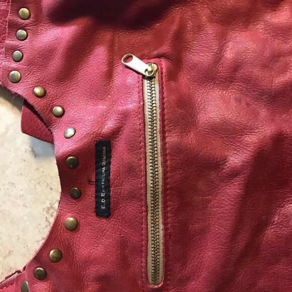 E.d.e for Paulina Quintana designer leather bag - Picture 6 of 6